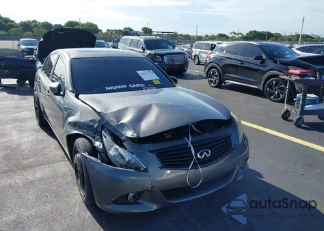 2013 Infiniti G37 Journey from USA, damaged, VIN JN1CV6AP2DM716493